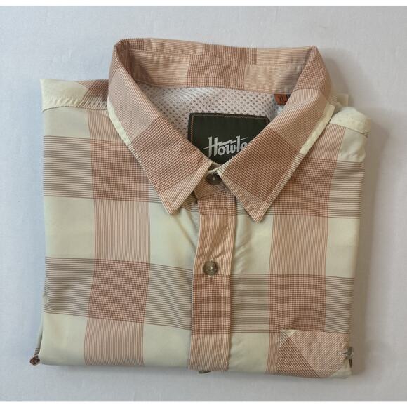 Howler Bros Button Shirt Mens XL Plaid Mesh Lining Breathable Lightweight - Picture 15 of 15